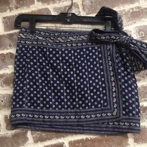 Isabel Marant etoile Indian cotton wrap skirt